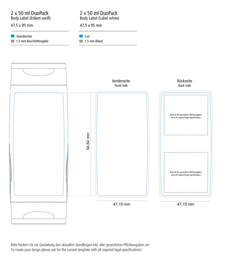 DuoPack Sonnenmilch LSF 30 + After Sun Lotion (2x50 ml)