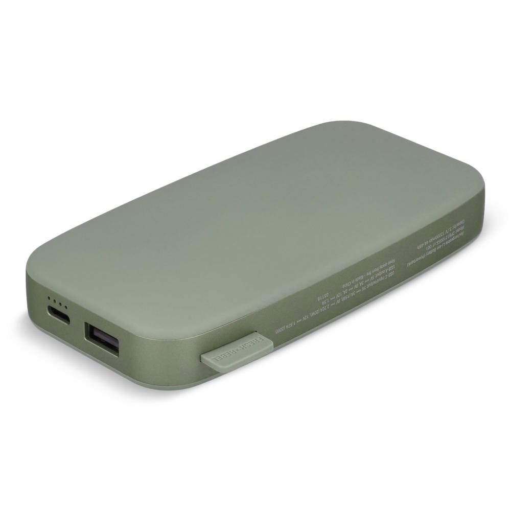 2PB12100 | Fresh 'n Rebel Powerbank 12000mAh USB-C Schnellladung 20W - Dried Green