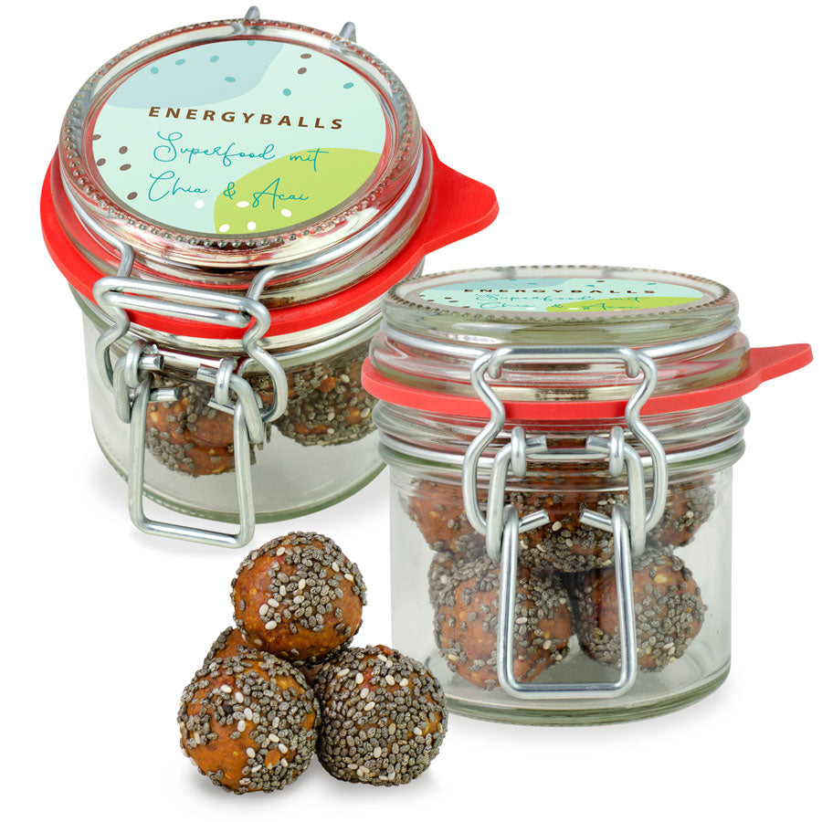 Bügeglas XS Energyballs Superfood