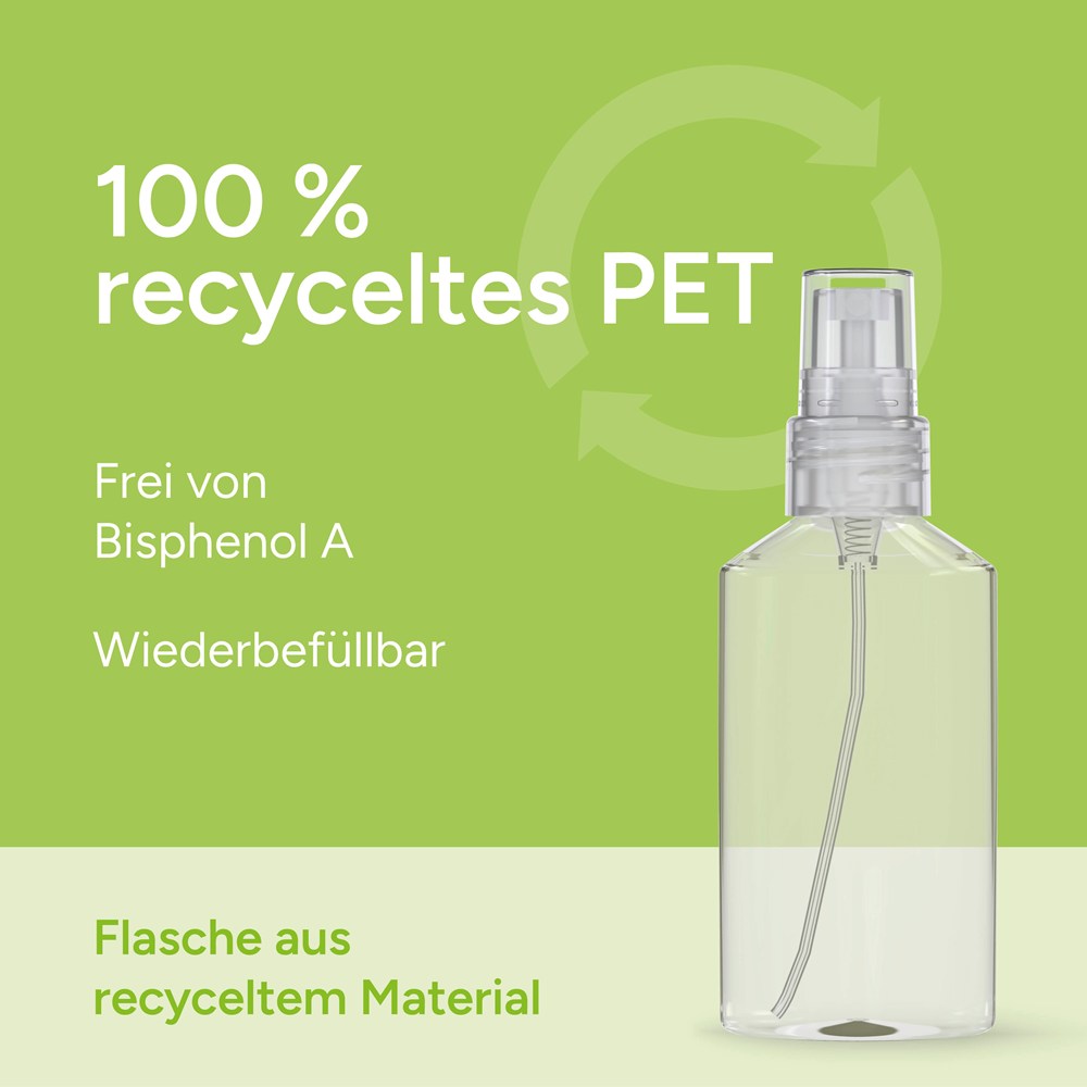 Hände-Desinfektionsspray (DIN EN 1500), 50 ml, Body Label (R-PET)