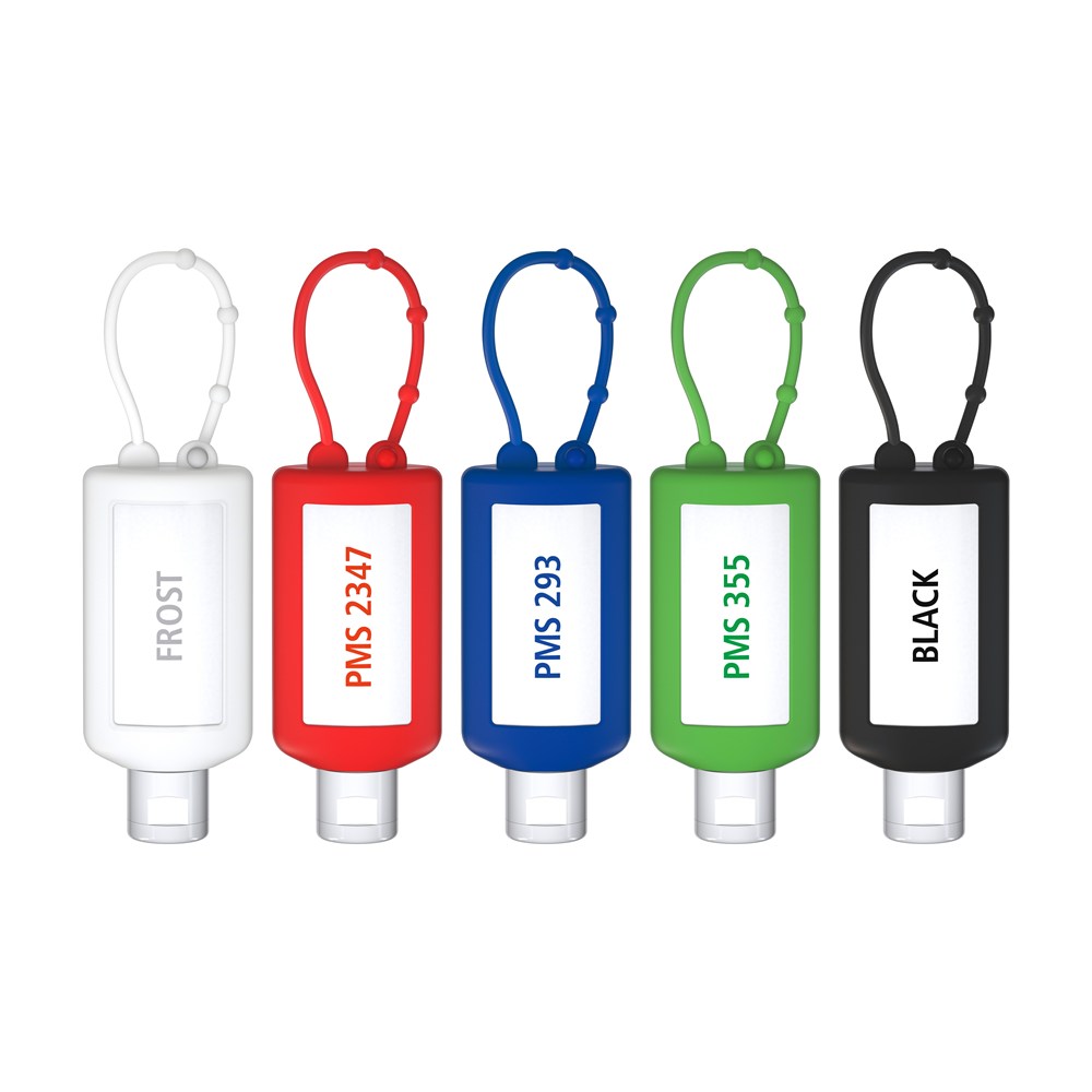 Sonnenmilch LSF 30, 50 ml Bumper blau, Body Label (R-PET)