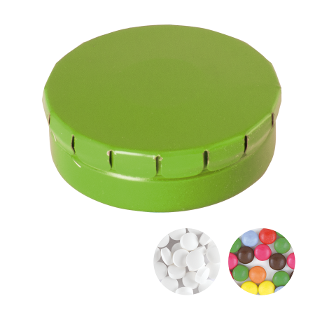 Runde Click-Blechdose 45 mm