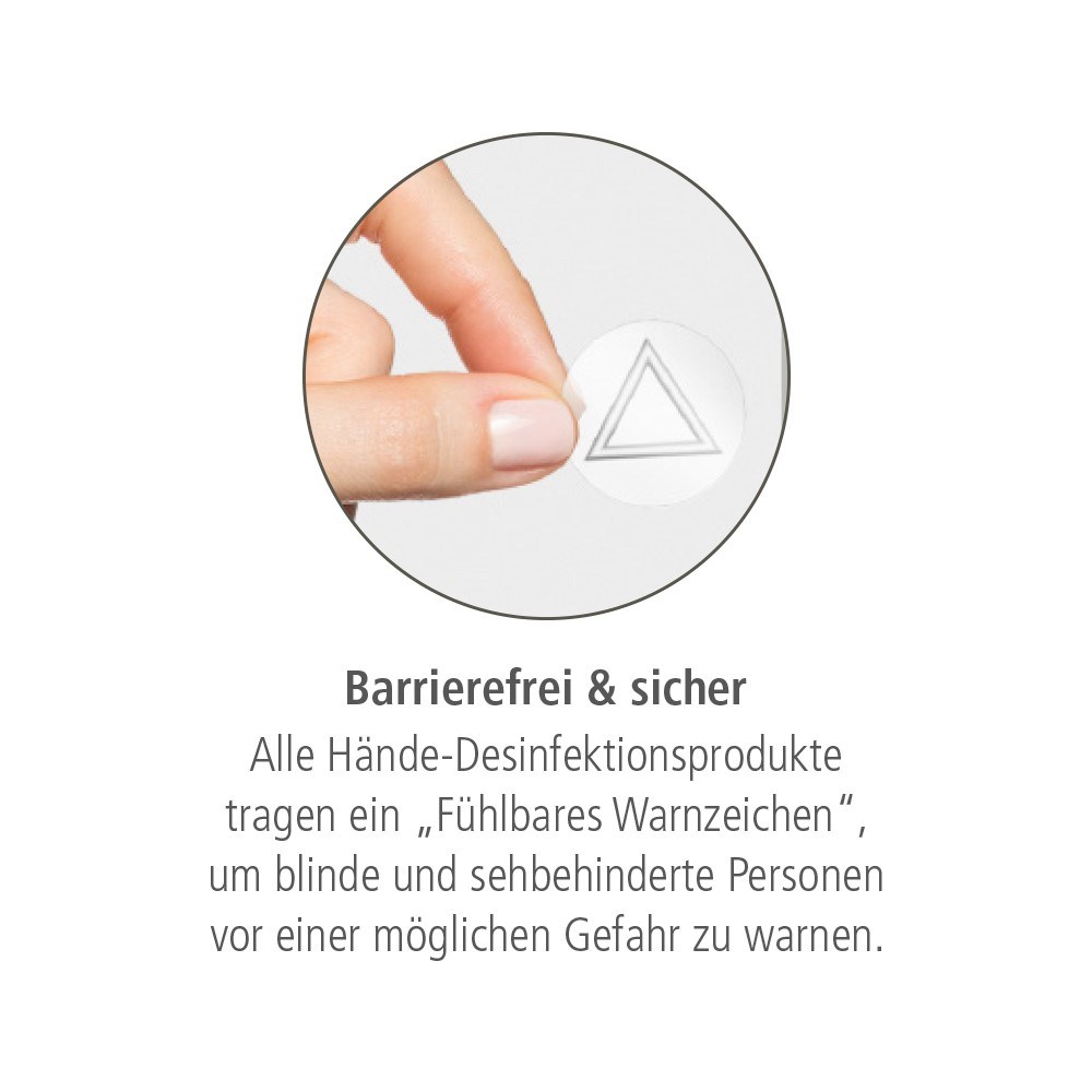 Hände-Desinfektionsgel (DIN EN 1500), 50 ml, Body Label (R-PET)