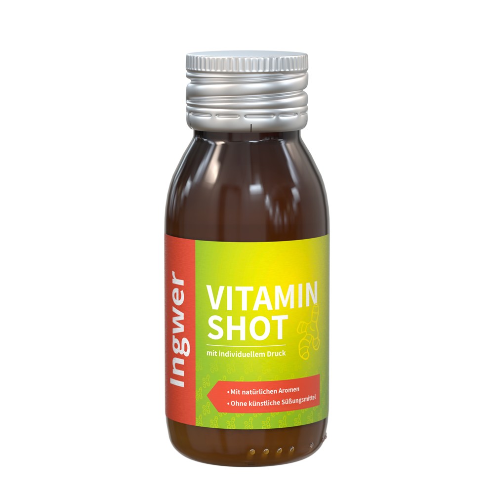 Vitamin-Shot Orange-Ingwer