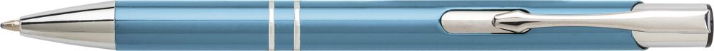 Kugelschreiber aus Aluminium Delia - blasses blaugrün
