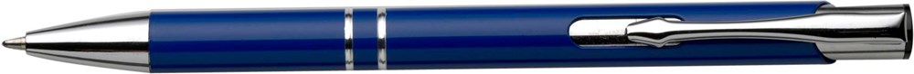 Kugelschreiber aus Aluminium Albacete - Kobaltblau